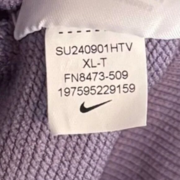 Nike EYBL Basketball Women’s Swoosh Fly Dri-FIT Pullover 1/4-Zip Top – XL TALL - Picture 4 of 5